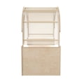 thumbnail image 3 of Flash Furniture Bright Beginnings Kids Reading Nook with Canopy Brown (MK-KE18007-GG), 3 of 8