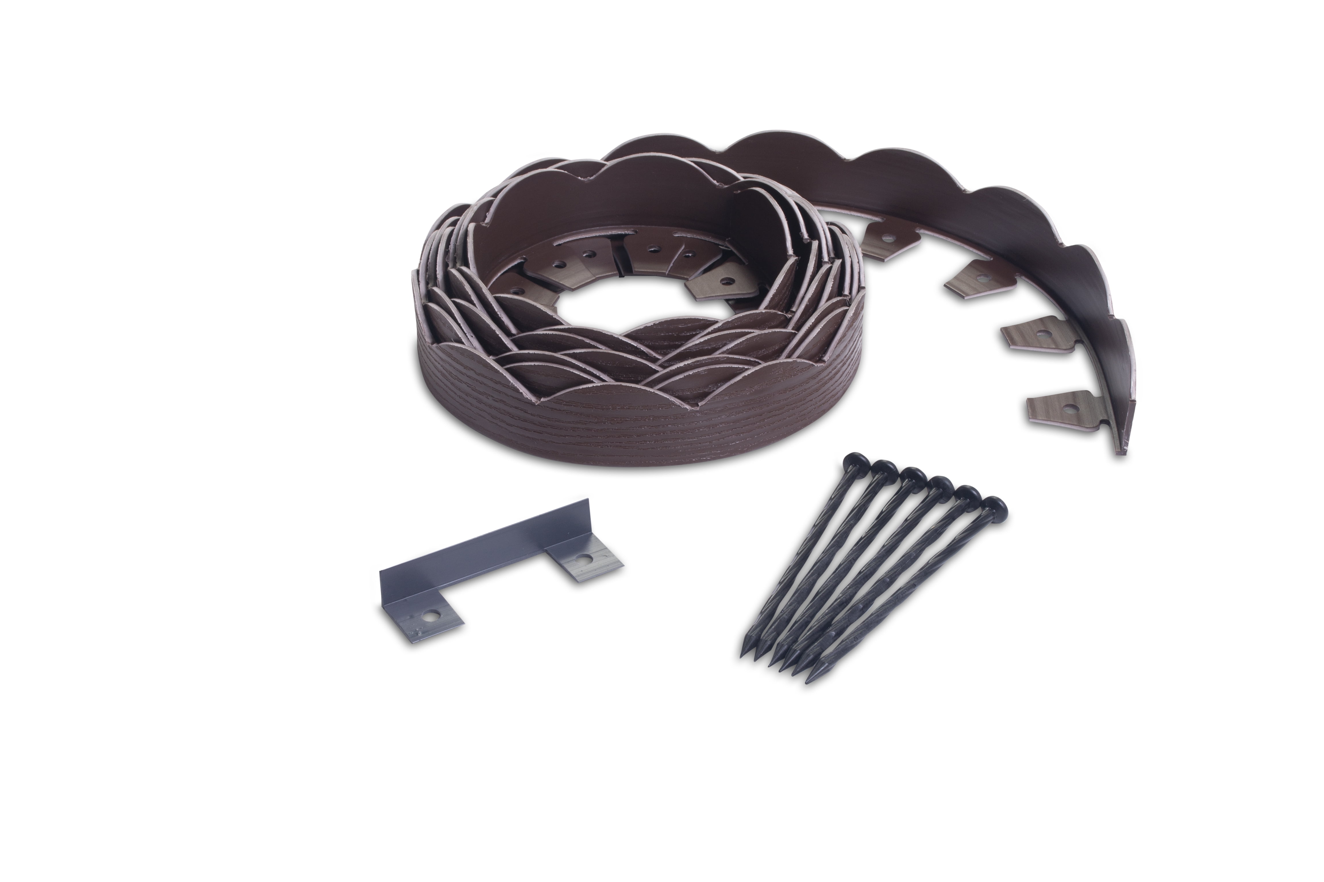 no-dig 20 ft scallop top edging kit 