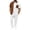 White, variant on StSilkitty Men's 2 Piece Outfits Color Block Button down Short Sleeve Collared Shirts and Pants Sets Cotton Linen Casual Set