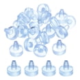 thumbnail image 1 of 76Pack 6mm/0.24" Glass Table Top Bumpers with Long Stem Fit 1/4Inch, Clear, 1 of 6