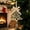 A, variant on Toycle Hollow Metal Christmas Ornaments Golden Hanging Decor With Bow Crystal Xmas Tree Decorations For Decor C