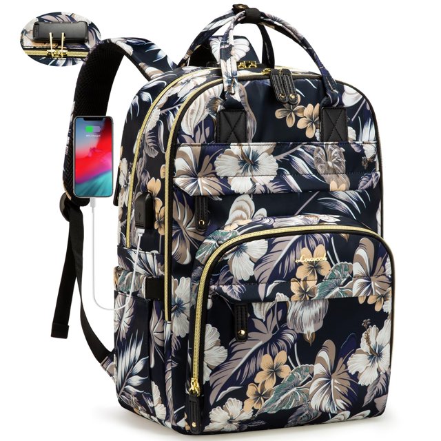 Mochila LOVEVOOK para portátil de 15,6 pulgadas de gran capacidad antirrobo