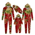 thumbnail image 5 of SwiftWear Matching Christmas Onesie Pajamas for Family/Couples, Xmas Holiday Printed Adults Pjs Soft Sleepwear for Men, 5 of 6