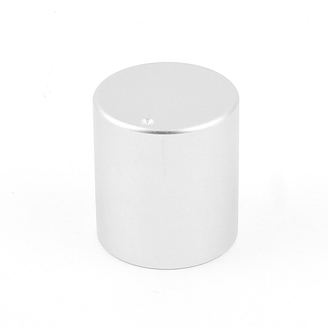 Silver Tone CNC Solid Aluminum Hifi Speaker Radio Volume Control Knobs 20x22mm