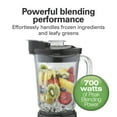 thumbnail image 3 of Hamilton Beach Wave Action Blender for Kitchen, 48 oz Jar for Smoothies and Shakes, Black, 3 of 8
