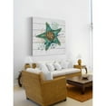 thumbnail image 5 of Marmont Hill "Etoile de Mer 3" by Marie-Eve Pharand Painting Print on White Wood, 5 of 7