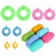 thumbnail image 2 of Kits para hacer pompones, bolas de pelusa coloridas, tejer, manualidades, regalos, hilo de lana de 6 colores, 2 of 14