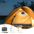 thumbnail image 1 of Xihbxyly Luz de Camping Multifuncional, Ventilador Recargable Por Usb y Repelente de Mosquitos, Brillo Ajustable, Iluminación Portátil para Exteriores, Camping Familiar, Tamaño Compacto., 1 of 7
