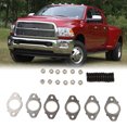 thumbnail image 4 of Exhaust Manifold Gaskets Set, Exhaust Manifold Hardware Kit Replacement Durable Easy Installation  For Truck ANGGREK Exhaust Manifold Stud Nut Kit, 4 of 8