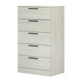 thumbnail image 2 of Commode 5 tiroirs pour Adulte, fini Chêne hivernal, collection Step One Essential de Meubles South Shore, 2 of 10