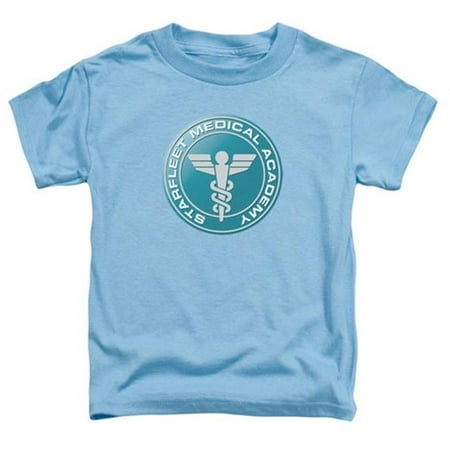 

Trevco Star Trek-Medical - Short Sleeve Toddler Tee - Carolina Blue- Medium 3T