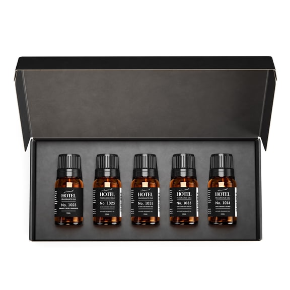 AirScent Hotel Diffuser Oil Gift Set - New York City Scents - 10 mL, 0.34 fl oz Fragrance Oil Set - Inspired by The Most Luxurious New York City Hotel Fragrances