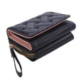 thumbnail image 3 of Monedero Pequeño Perfecl Negro Tres pliegues, 3 of 8