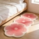 thumbnail image 1 of Alfombra de dormitorio floral 47x16 Suave alfombra decorativa para el salón, regalo de decoración del hogar adorable, 1 of 6