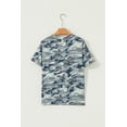 thumbnail image 5 of Men's Green Camouflage Print Crew Neck T-Shirt – Casual Summer Essential for Daily Wear [ZhiHiMeRi] | XL, 5 of 10