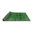 thumbnail image 2 of Ahgly Company Indoor Rectangle Abstract Emerald Green Modern Area Rugs, 5' x 8', 2 of 4