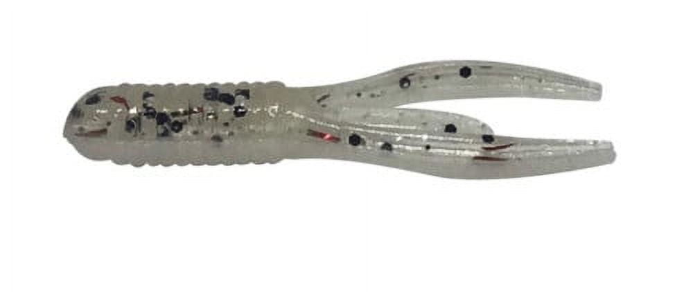 (3 pack) Bonehead Tackle Stump Bug Soft Plastic Crappie Bait - Confetti