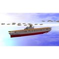 thumbnail image 3 of 9829 Pcs MOC Building Blocks Enterprise Aircraft Carrier CV-6 Small Pellet Battleship Large Model, for Fans Gift for Boyfriend, 3 of 5