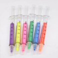 thumbnail image 3 of 6 Piece Creative Cylinder Cute Colored Marker Graffiti Syringe Fluorescent Pen Stationery D, 3 of 6