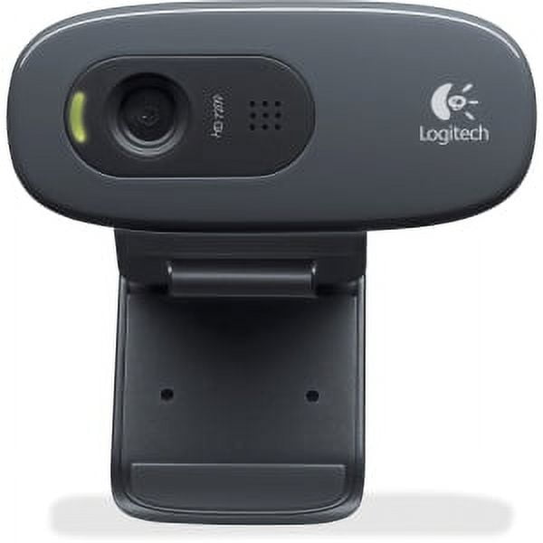 Logitech C270 Webcam Black USB 2.0 1 Pack s 3 Megapixel