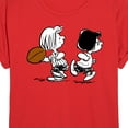 thumbnail image 3 of Peanuts - Marcie Patty Football - Juniors Ideal Flowy Muscle T-Shirt, 3 of 5