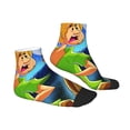 thumbnail image 2 of Lsque Scooby-Doo Printed Crew Socks, Moisture-Wicking Socks, Athletic Socks for Men Breathable Cushion Socks Casual Sport Socks for Running Traveling, 2 of 6