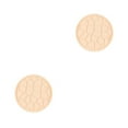 thumbnail image 3 of facefd Tapis de Table Caoutchouc Rond Chauffe Résistant Anti-Écaillage à l'Huile Sets de Table Réutilisables Hôtel Coasters Tampon d'Isolation Gris Jaune 2Set, 3 of 6