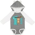 thumbnail image 3 of Inktastic Baby Sloth 1st Birthday Boys or Girls Long Sleeve Baby Bodysuit, 3 of 5