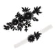 thumbnail image 3 of Wedding Garter 2Pcs Elegant Lace Leg Ornaments Thigh Decoration For Brides Women's Ceremony Black Color, 3 of 4