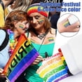 thumbnail image 1 of Festival Arcoíris: Pintura facial de 6 colores para celebrar el Mes del Orgullo Gay, 1 of 5