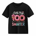 thumbnail image 7 of YUEHUA Kid Boys Girls 100th Day of School Rainbow Happy 100 Days T-Shirt, 7 of 7
