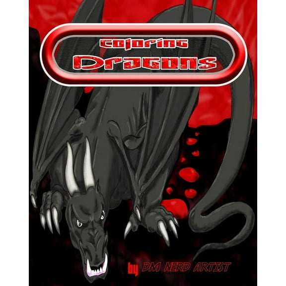 Coloring Dragons, (Paperback)