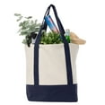 thumbnail image 3 of Planet E Canvas Tote Bag, Reusable Grocery Bag, Shopping Bag Eco-Friendly, 3 of 9