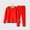 Red, variant on OGLCCG Youth Boys Girls Thermal Underwear Set Compression Fleece Lined Long Johns Sets for Winter Base Layer Thermal Top and Bottom 1-15 Years