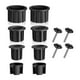 thumbnail image 1 of 12 piezas Patio Mesa para el Anillo de agujeros para el anillo de reemplazo negro para patio trasero con manga oblicua, 1 of 8
