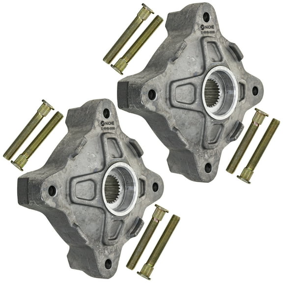 Niche Front Wheel Hub for Polaris RZR 570 S 800 5137219 UTV 2 Pack 519-CWH2220B