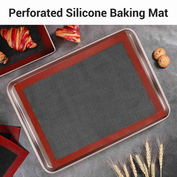 Perforated Silicone Baking Mat Non-stick Oven Sheet Liner Bakery