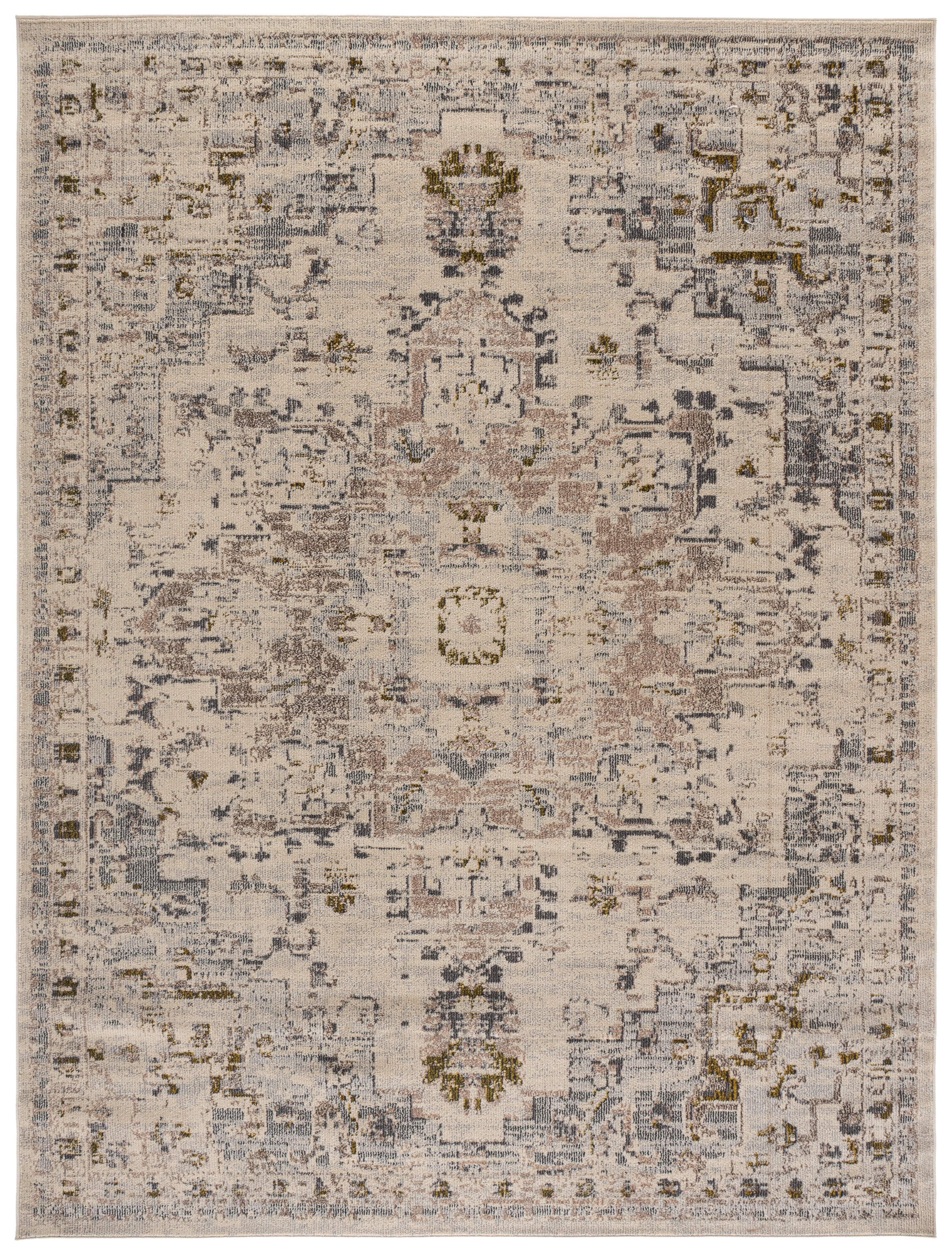 Safavieh Madison Dalia Oriental Area Rug, Ivory/Gray Gold, 8' x 10'