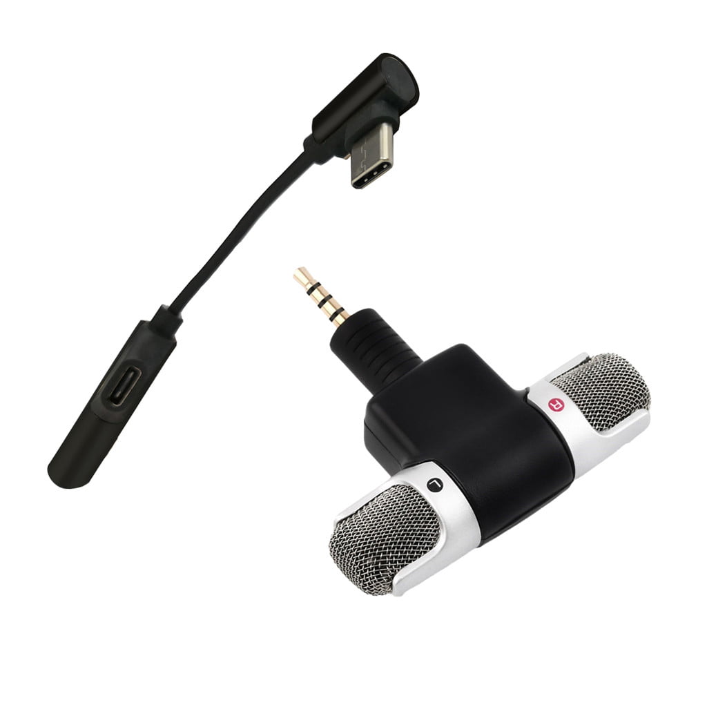 Type C To 3.5mm Audio Adapter External Wireless Microphone For DJI Osmo Pockets 
