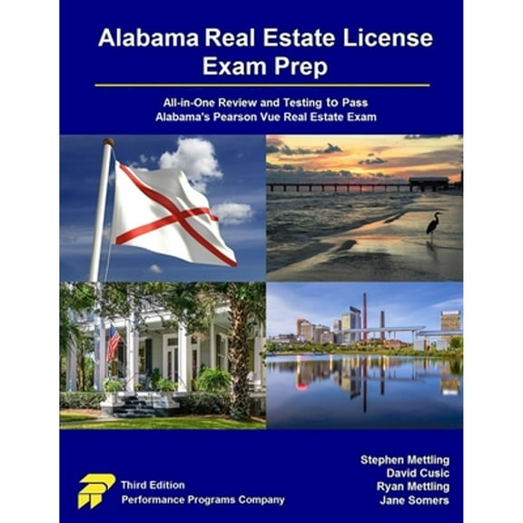 Pre-Owned Alabama Real Estate License Exam Prep: All-in-One Review and Testing to Pass Alabama's Pearson Vue Real Estate Exam, (Paperback)