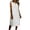 (Style 186)White, variant on NuoCaiYun Vintage Sleeveless Dresss for Women V Neck Cotton Linen Summer Dresses Ruffle Beach Vacation Midi Sun Dress Loose Casual Tank Dress