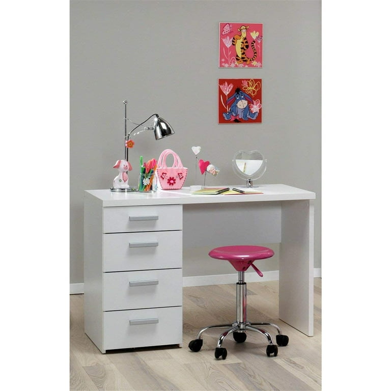 Tvilum Wendell 4 Drawer Desk Walmart