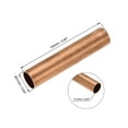 thumbnail image 2 of Uxcell 21mm OD 1mm Wall Thickness 100mm Length Copper Round Tube, 2 of 5