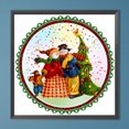 thumbnail image 1 of Pintura de diamante redondo taladro misterio 30x30/30x40/35x35/40x50/40x40/50x50cm 10pcs, 1 of 9
