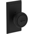 thumbnail image 3 of Baldwin ENBREHFR003 Bremerton Single Cylinder Keyed Entry Door Knob Set - Brass, 3 of 7