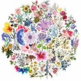 thumbnail image 1 of 50 pegatinas de grafiti de flores de viento Ins pegatinas impermeables LingWen 8390612710230, 1 of 1