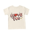 thumbnail image 4 of Utoimkio Clearance Kids Boys Girls Casual Heart Print Short Sleeve Tops Crewneck T-Shirts Summer Casual Tee Tops for Boys Girls 4-16 Years, 4 of 5