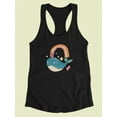 thumbnail image 3 of Happy Narwals I Racerback Tank Women -June Erica Vess Designs, Female x-Large, 3 of 4