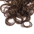 thumbnail image 7 of 8pcs 20" 51cm Dark Brown 4 Clips in Hair Extensions Full Head Long Curly Synthetic Women Hair Wigs, 7 of 7