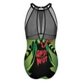 thumbnail image 5 of Beetlejuice One-Piece Swimwear Sexy Mesh Monokini Swimsuit with Detachable Padding Bathing Suit Swimdress L, 5 of 7
